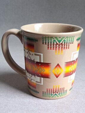 Pendleton: Chief Joseph USED Coffee Mug (Tan, Blankets, Clothing) PM